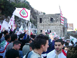 Demonstration against Syrians